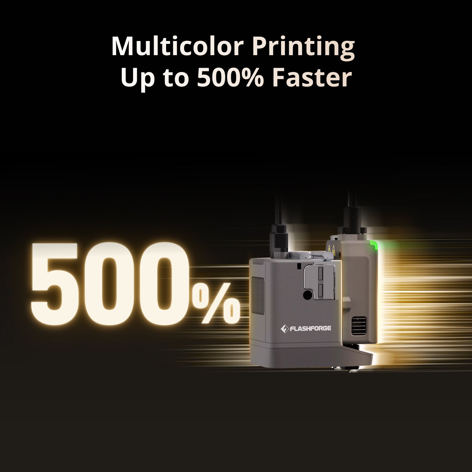 Multicolor printing até 500% mais rápida